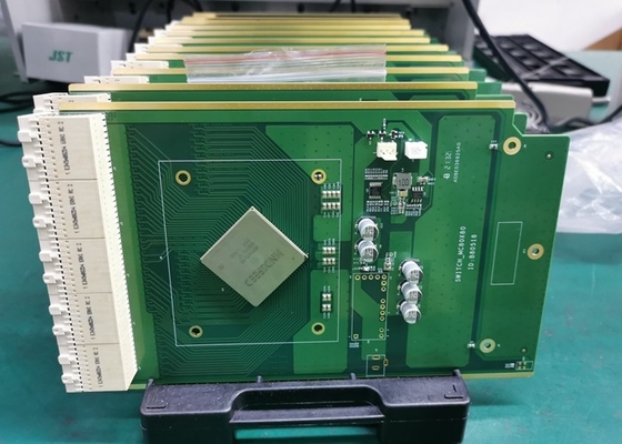 Fr4-Standard Tg 1 30-140c Surface Mount Pcb Assembly أخضر لتكنولوجيا معالجة الفيديو